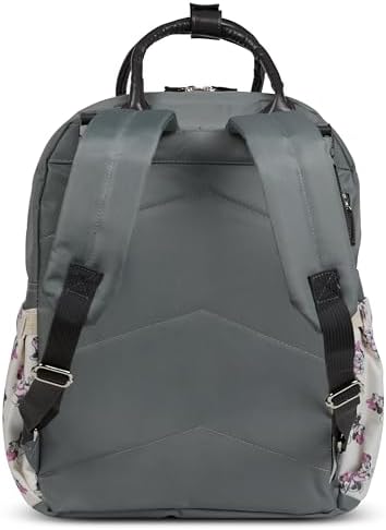Disney Diaper Bag Backpack with Changing Pad Minnie Mouse – 16” Nylon Baby Bag for Parents, Insulated Bottle Holders, Multiple Storage Pockets - Image 4