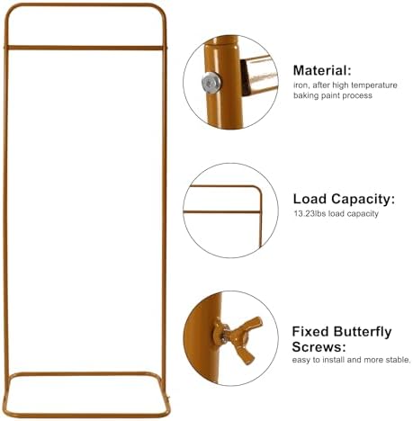 Wedding Sign Stand,Poster Holder for Display, Gold 4.9Ft Height Welcome Sign Frame for Wedding, Restaurant or Business - Image 3