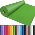 PerkHomy 24" x 2,400" (200') Medium Green Kraft Paper Roll for Craft Bulletin Board Paper Art Table Covering Crafting Gift Wrapping Bouquet Packing Parcel 80GSM 55LB (Medium Green, 24" x 200') by PerkHomy
