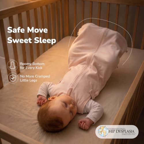 Momcozy Sleep Sack for Baby 0-6 Months, 1.5 TOG Baby Wearable Blanket - Image 5