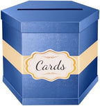 ROSEGLD Navy Blue Card Box, Card Receiving Box with Ribbon 14x12x12 Inches by ROSEGLD