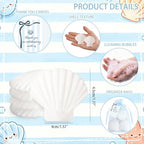Leelosp 50 Set Sea You Soon Baby Shower Decoration for Guest Seashell Soaps - Image 2