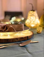 Set of 10 Large Wood Slices (11-13”) – Rustic Wooden Rounds for Wedding Centerpieces, Event Decor, and Table Centerpieces - Image 5