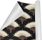 pnyoin Merry Christmas Wrapping Paper Roll,Fan Glow Black Gift Wrap Perfect for Xmas,Birthday,Weddings, Brides, Holidays, Baby Showers，58 x 23 inches,3 Roll - Image 3