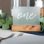 20 Pack 4x6 Inch Blank Frosted Acrylic Sheet Sign 1/8 Inch Thick | DIY Frosted 4"x6" Acrylic Pieces, Perfect as Table Numbers, Wedding Signs and DIY Projects - Image 3
