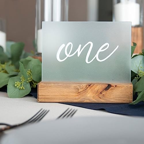 20 Pack 4x6 Inch Blank Frosted Acrylic Sheet Sign 1/8 Inch Thick | DIY Frosted 4"x6" Acrylic Pieces, Perfect as Table Numbers, Wedding Signs and DIY Projects - Image 3