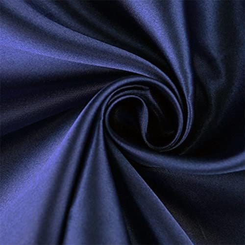 50 Pack Navy Blue Chair Sashes Bows Satin Wedding Chair Ribbons 7x108 Inch - Image 3