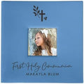 Personalized Religious Cross Photo Album Small Leatherette 4x6 Holds 100 Photos Faith Gift by GiftsForYouNow