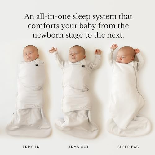 KYTE BABY Sleep Bag Swaddler with Dual Zipper, Removable Band, Rayon Made from Bamboo Transitional Nursery Essential - Image 3