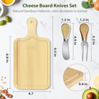 24 Sets Bridal Shower Game Prizes, Mini Charcuterie Boards, Bamboo Wooden - Image 2