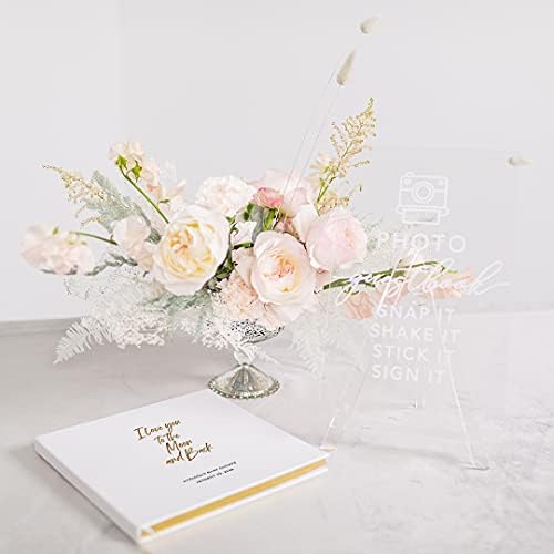 Andaz Press Personalized Baby Shower Guestbook with Gold Accents, I Love You To The Moon and Back Custom, White Guest Sign In Registry 120 Pages 8.5 X 8.5 Memories Book for DIY, Scrapbook, Photo Album - Image 3