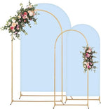 Toolterritary Metal Arch Backdrop Stand and Cover Set, 7.2FT, 6FT by Unknown
