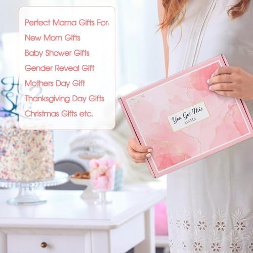 iAOVUEBY New Mom Gifts & Baby Girl Gifts, Baby Shower Gifts for Mom to Be, Pregnancy Gifts for Expecting Mom, First Time Mother's Day Gift for New Mom, Pregnancy Gifts for Women and Baby - Image 7