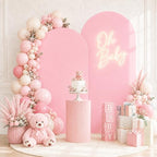 2 Pack Arch Backdrop Stand and Cover Set (7.2FT/6FT), Balloon Arch Stand - Image 6
