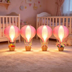 Palmhill 8 Sets 11.8" Hot Air Balloon Decorations Lanterns With Led Light - Image 6
