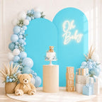 2 Pack Arch Backdrop Stand and Cover Set (7.2FT/6FT), Balloon Arch Stand - Image 6