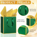 Epoesch 36 Pack Gift Bags with Handles & 36 Tissue Papers – 8x5x10 Inches - Image 3