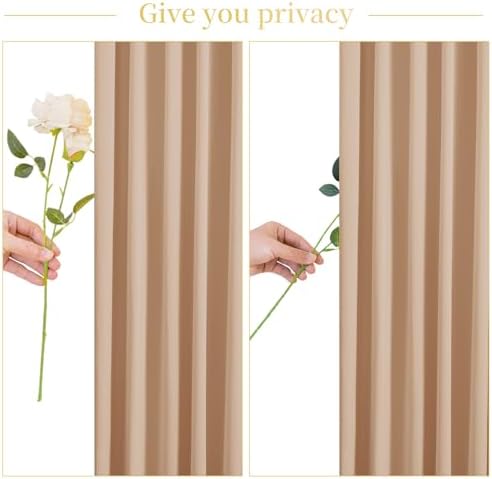40ft x 10ft Wrinkle Free Nude Wedding Backdrop Curtains for Party Bridal Shower Reception Decorations Nude Fabric Curtain Backdrops Drapes for Photography Baby Shower Birthday Background - Image 7