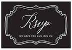 Andaz Press 56-Pack Personalized RSVP Postcards for Wedding Art Deco Cardstock Response Reply Cards for Bridal Shower Baby Shower Birthday Event Custom Date and Return Address 4 x 6-Inch by AndazPress