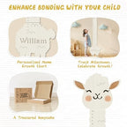 Kids Height Measurement Wall Chart, Personalized Name Wood Gift - Image 4