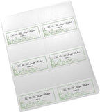 Scribble Vintage Swirl Printable Place Cards, Sage, Set of 150 (25 Sheets) - Image 4