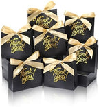DOYIDE 200 Pack Small Thank You Gift Bags, Party Favor Bags with Bow Ribbon by DOYIDE