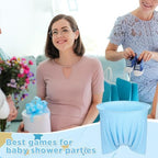 22 Pcs Funny Baby Shower Games Oversized Diaper Toss Game - Image 5