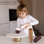 Aodaer 240 Pcs Mini Cupcake Liners Muffin Liners Baking Cups (Pack of 3) - Image 5