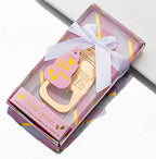 24PCS Golden Baby Bottle Openers for Baby Shower Favors Gifts, Baby Shower Decorations Souvenirs, Poppin Bottles Openers with Exquisite Gifts Box used for Guests Gender Reveal Party (24, pink) - Image 7
