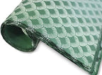Kathmandu Valley Co. Handmade Lokta Decorative Wrapping Paper, Green Fan - Image 2
