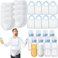 8 Sets Bottle Chug Baby Shower Games Juegos Para Plastic Baby Bottles Bibs Disposable Diapers Gender Reveal Games Baby Changing Diaper Race Game Decoration (Blue) by giftlyze