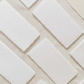 Handmade Deckle Edge Cotton Rag Paper 4x9” – 150 GSM Premium Blank Invitation Sheets | Rustic Textured Card Stock for Wedding Invites, Baby Showers, Crafting & Calligraphy (Pack of 100) by Deckle+Papers