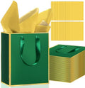 Epoesch 24 Pack Gift Bags with Handles & 24 Tissue Papers – 8x5x10 Inches by Unknown