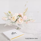 Andaz Press Personalized Wedding Guestbook with Gold Accents, Wine Barrel Design White Guest Sign in Guest Registry 120 Pages 8.5 X 8.5 Memories Book for DIY, Scrapbook, Photo Album - Image 3