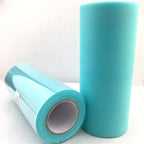 PuLAif Organza Tulle Fabric Roll 22m x 15cm Multicolor Wedding Baby Shower Party Decoration(Blue) by Unknown