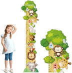 Personalized Name Wood Height Chart for Kids Wall Display by Woodemon