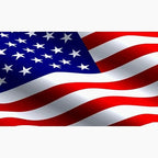 CafePress Us Flag Greeting Cards Greeting Card (20-pack), Note Card with Blank Inside, Birthday Card Matte - Image 3