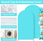 2 Pack Arch Backdrop Stand and Cover Set (7.2FT/6FT), Balloon Arch Stand - Image 5