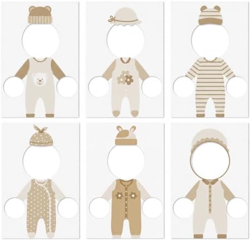 6 Set Baby Shower Games Feed The Baby(Teddy Brown) by Unknown