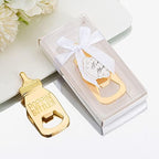 24Pack Baby Bottle Openers for Baby Shower Favors Gifts, Decorations Souvenirs, Poppin Bottles Openers with Gifts Box used for Guests Gender Reveal Party Favors or Wedding Favors (24, white) - Image 7