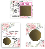 Scratch Off Bridal Wedding Shower Bundle Bridal Bingo Kisses from the Mrs & Make Your Own ScratchNotes by MyScratchOffs