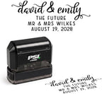 Self Inking Return Address Stamp - Personalized Custom 4 Line Stamper by PrettySweetParty