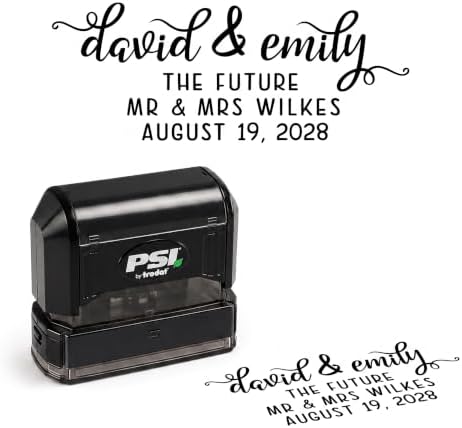 Self Inking Return Address Stamp - Personalized Custom 4 Line Stamper by PrettySweetParty