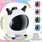 Electric Balloon Pump with 25PCS Black Square Foil Balloons, 600W Dual Nozzle Air Blower and Metallic Black Tunnel Arch Kit for Birthday Baby Shower Wedding Graduaton Party Decorations - Image 4
