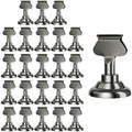 Urban Deco 24 Pieces Table Card Holder Place Card Holders 1.7 inches Gold Steel Card Holders for Photos, Food Signs, Memo Notes, Weddings, Restaurants, Birthday(Balck 24PK) by UrbanDeco