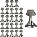 Urban Deco 24 Pieces Table Card Holder Place Card Holders 1.7 inches Gold Steel Card Holders for Photos, Food Signs, Memo Notes, Weddings, Restaurants, Birthday(Balck 24PK) by UrbanDeco