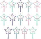Lulujo Baby’s First Year Milestone Blanket and Card Set | 40in x 40in (Something Magical) - Image 4