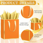 Epoesch 36 Pack Gift Bags with Handles & 36 Tissue Papers – 8x5x10 Inches - Image 3