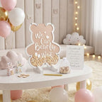Kosiz We Can Bearly Wait Baby Shower Guest Book Alternative for 60 Guests - Image 6