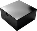 100 4 x 4 x 2" Black Cake Wedding Favors Boxes with Tuck Top for Wedding Party Birthday Candy Gifts Decorations Supplies by BalsaCircle